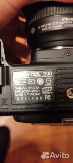 Зеркальный фотоаппарат nikon d90