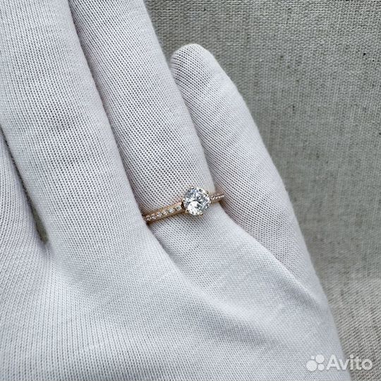 Кольцо с фианитами. Размер 16, №Z523910N1