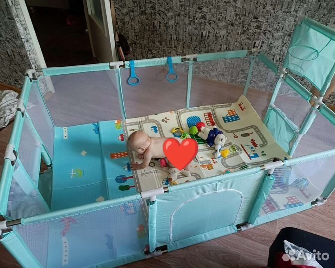 Большой детский манеж