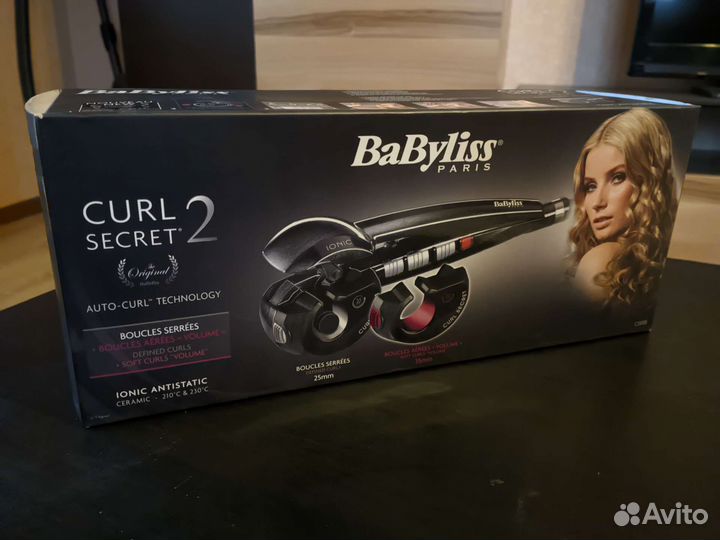 Щипцы для завивки волос Babyliss curl secret 2