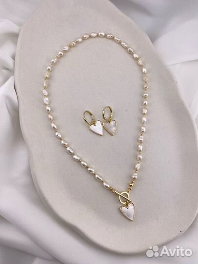 Колье чокер из натуральных камней