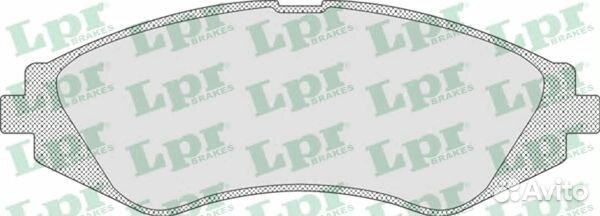 Колодки тормозные дисковые