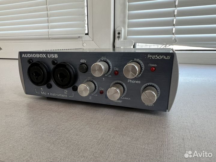 Внешняя звуковая карта Presonus Audiobox USB