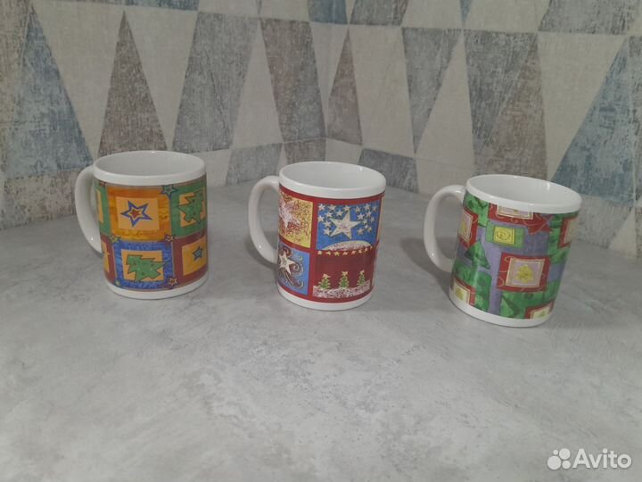 Кружки чашки новогодние