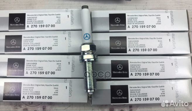 Свеча зажигания silzkfr8H7S MB A2701590700 MER