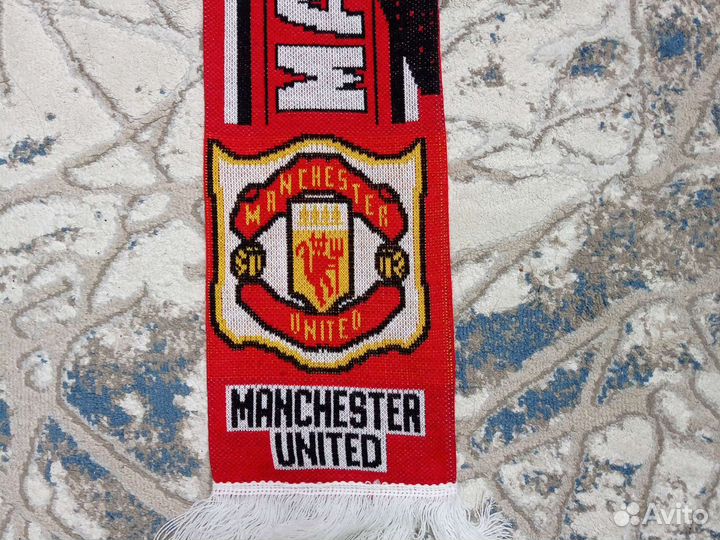Футбольный шарф Manchester United
