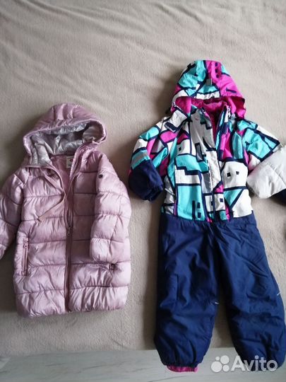 Пальто Button Blue куртка Benetton 110 см