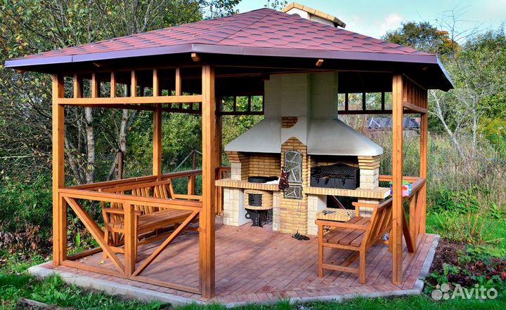 Строительство Бани, Беседок, Террас, Гаражей