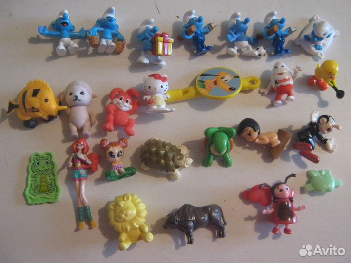 25 игрушки киндер сюрприз