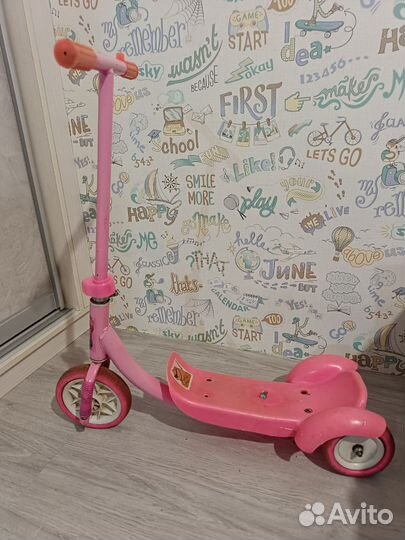 Самокат детский трехколесный бу