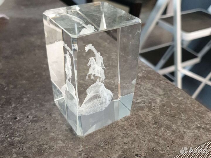 Композиция в стекле. Сувенир