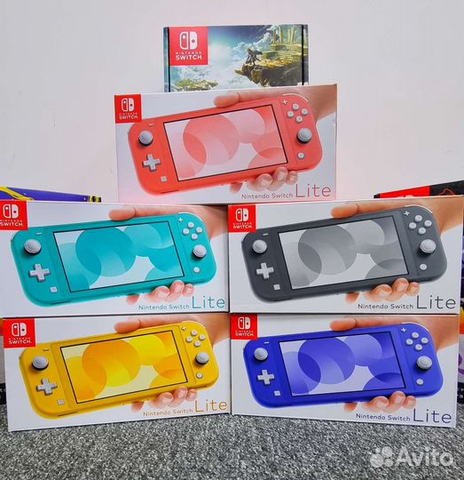 Nintendo switch lite прошитая новая