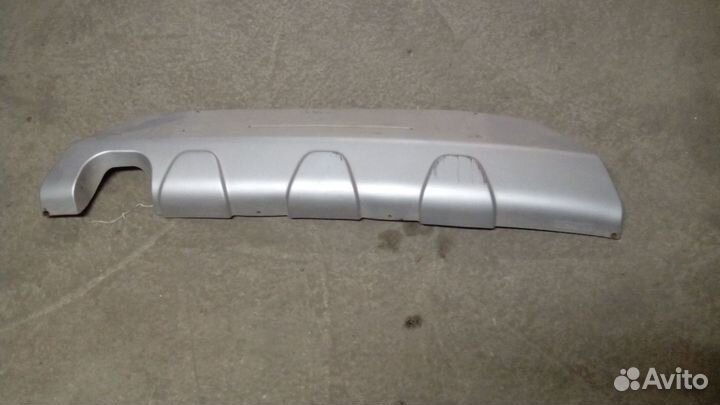 Накладка заднего бампера рено сандеро