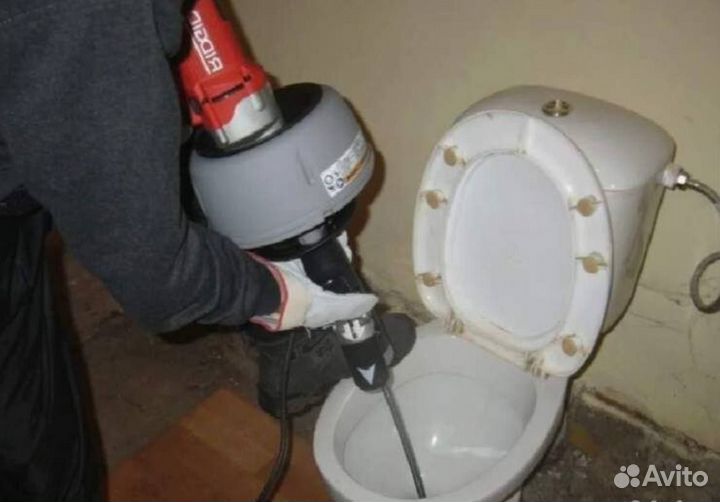 Устранение засоров.Прочистка Канализации.Сантехник