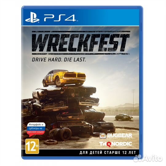 Wreckfest (PS4, русские субтитры)