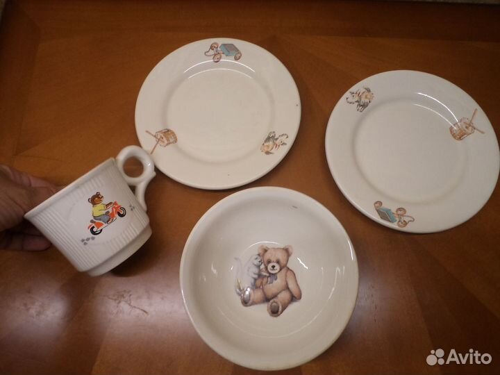 Детская посуда СССР