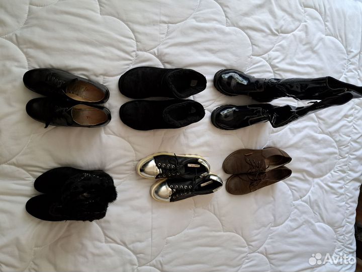 Обувь женская 38 размер пакетом