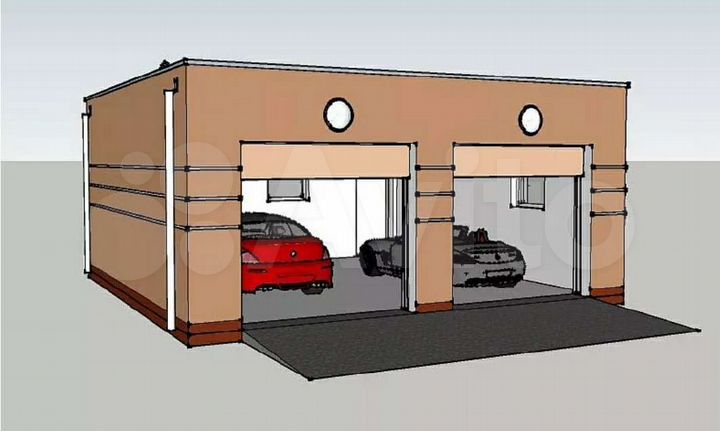 Гараж, > 30 м²