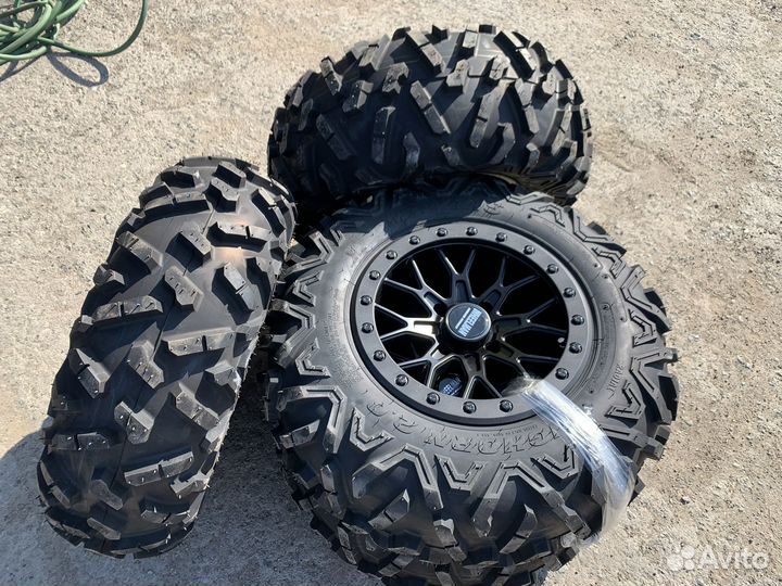 Диски с бедлоком 4*110 14 и Maxxis Bighorn 28