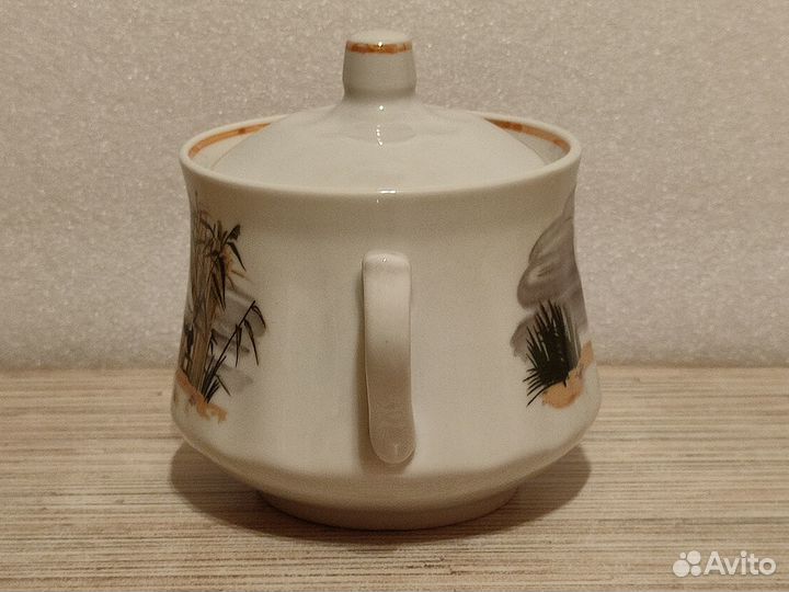 Сахарница. Аист. Цапля. СССР