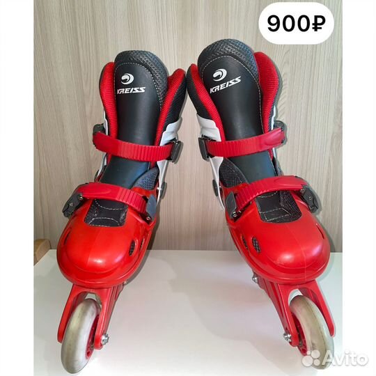 Ролики детские 29 30 31 32 раздвижные роликовые