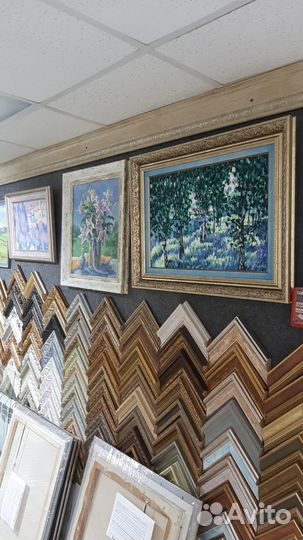 Оформление в багет артмастер