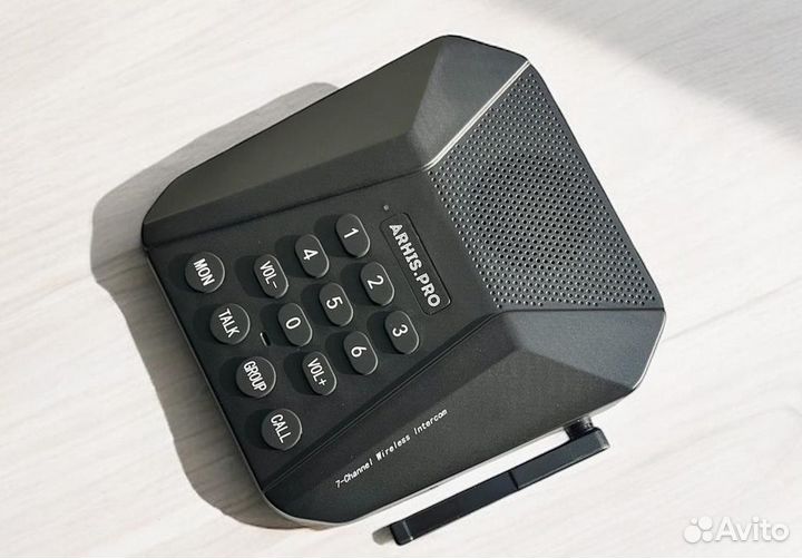 Настольная портативная рация на радиочастотах