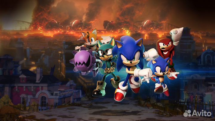 Игра для приставки Sonic Forces PS4