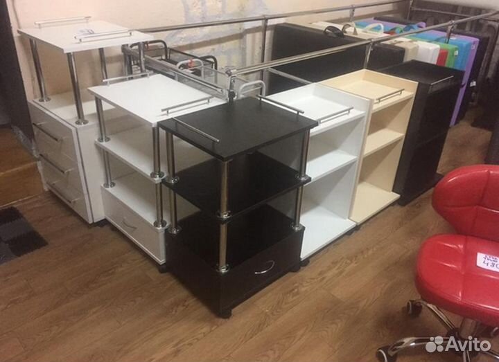 Этажерка на колесах в ассортименте