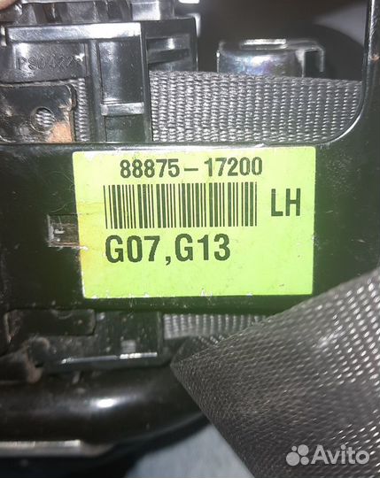 Ремень безопасности Hyundai Matrix 8887517200