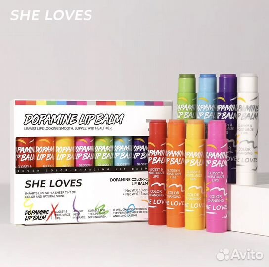 Тинт бальзам для губ набор