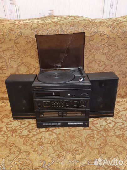 Музыкальный центр panascanic с проигрывателем