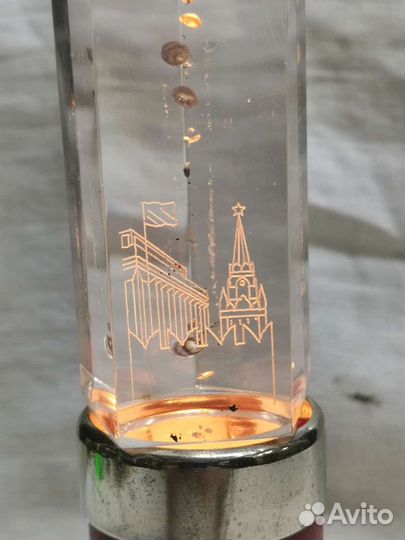 Лампа настольная Салют Кремль СССР Рабочая