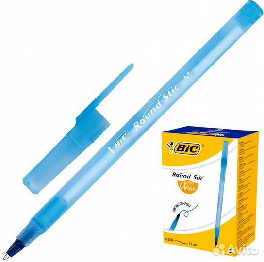 Ручка шариковая BIC Round Stic (пр-во Мексика)