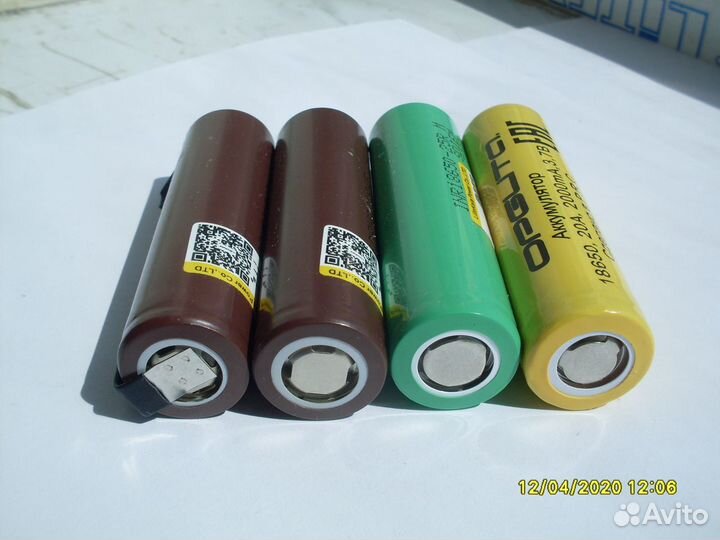 Ремонт аккумуляторов шуруповёртов NiCd NiMH Li-ion