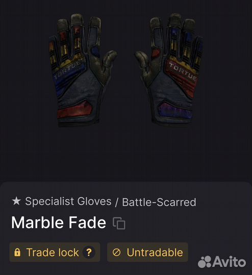 Specialist gloves Marbel Fade (BS)