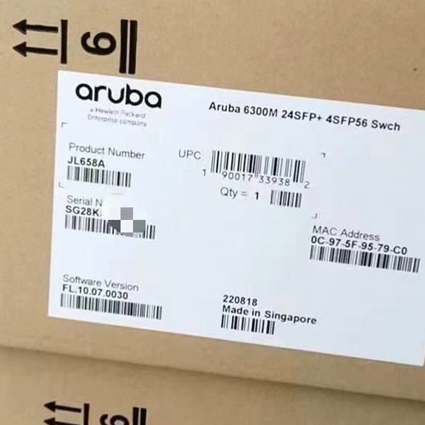 [JL658A] Коммутатор Aruba (6300m 24sfp+ 4sfp56 Swch) Jl658a