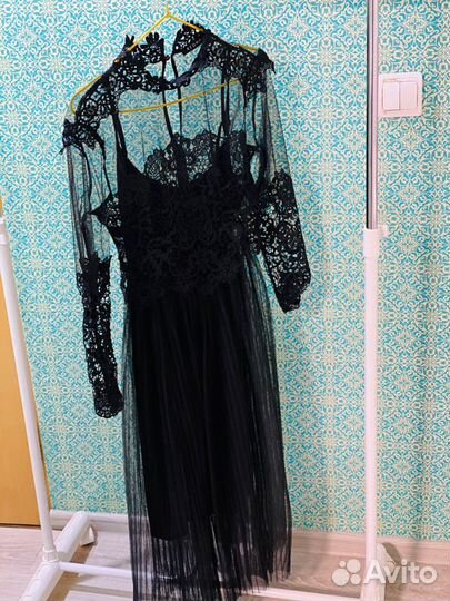 Вечернее платье миди