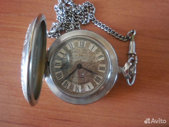 Часы карманные механические Молния