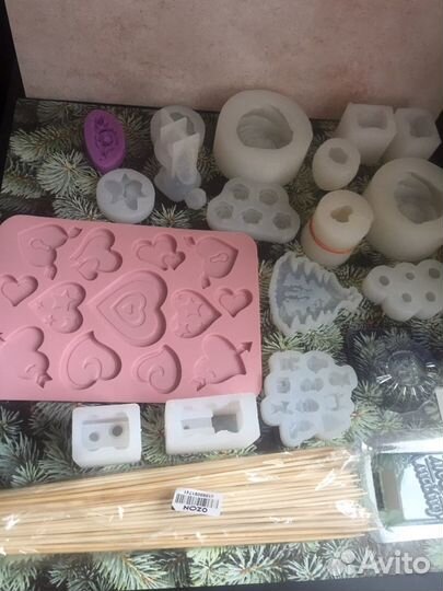 Молды для шоколада. Ингридиенты для шококолада и к