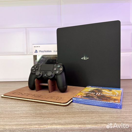 Sony PS4 Slim +70 Игр /MK 11