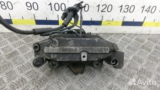 Суппорт тормозной передний левый volkswagen phaeto