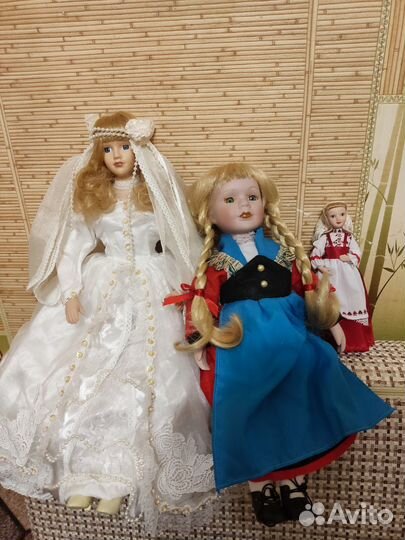 Фарфоровые куклы коллекционные