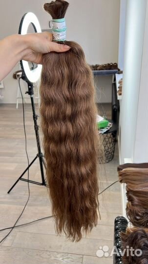 Волосы натуральные срез от 50 см