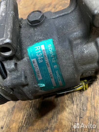 Компрессор кондиционера K4M Ситроен renault