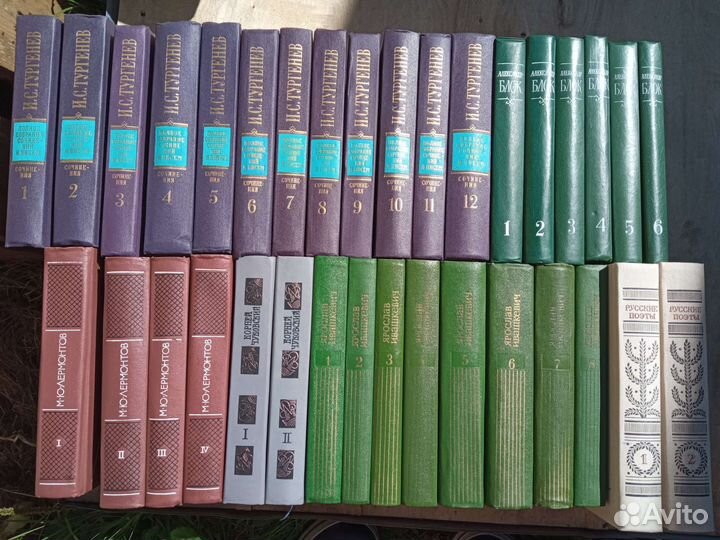Многотомники добавлено Тургенев, Флобер, Мопассан