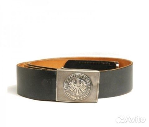 Кожаный парадный ремень армии Германии