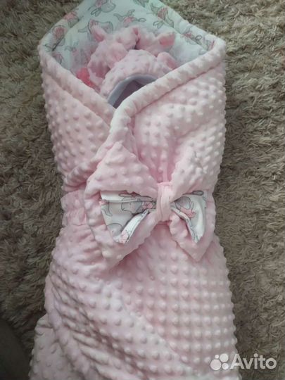 Конверт на выписку для девочки весна