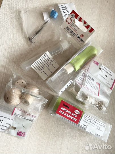 Шерсть для валяния, ручки и иглы