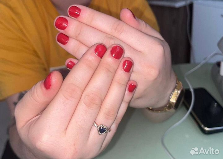 Наращивание ногтей на дому